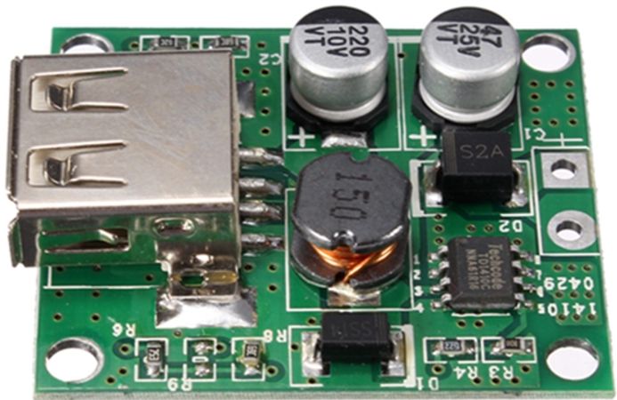 Moduł przetwornicy 6V-18V na 5V 2A