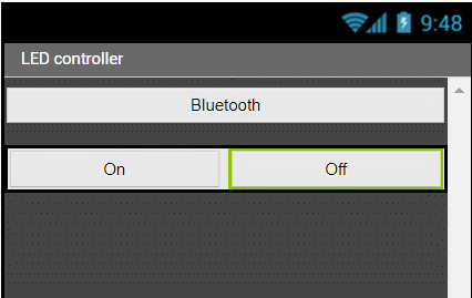 Lista rozwijana bluetooth