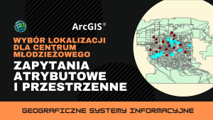 Wybór lokalizacji dla centrum młodzieżowego. Zapytania atrybutowe i przestrzenne