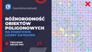 Różnorodność obiektów poligonowych na podstawie liczby kategorii