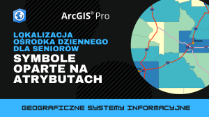 Lokalizacja ośrodka dziennego dla seniorów. Symbole oparte na atrybutach