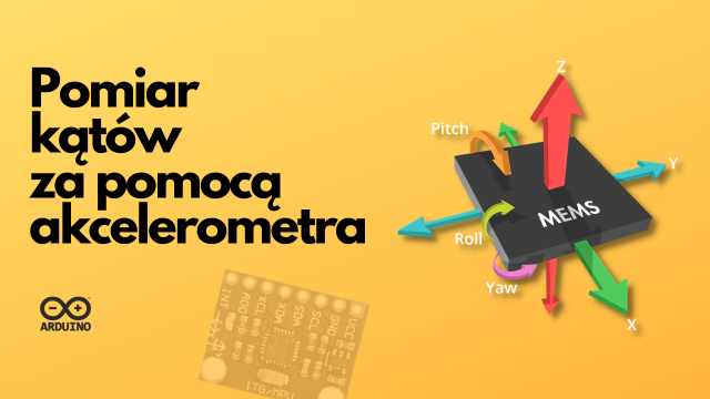Pomiar kątów za pomocą akcelerometra