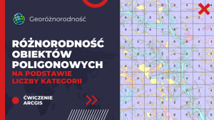 Różnorodność obiektów poligonowych na podstawie liczby kategorii