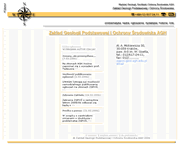 Strona ZGPOŚ AGH