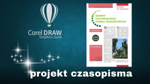 Praktyczny projekt czasopisma w Corel Draw