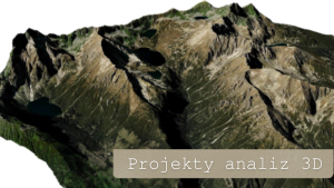 Projekty analiz 3D (.aprx + .gdb)